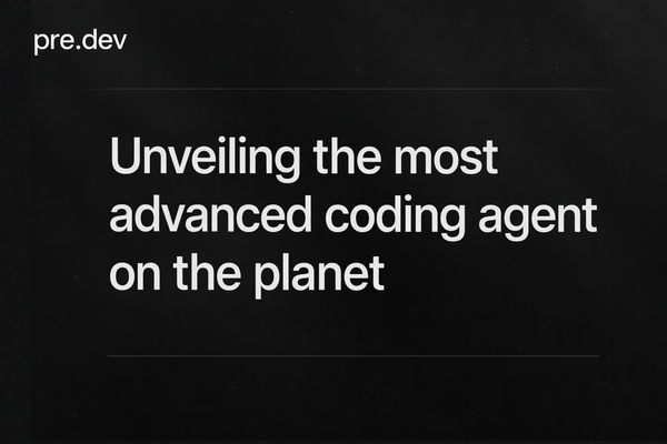 We Built the Most Advanced AI Coding Agent—Here's Why It Actually Works